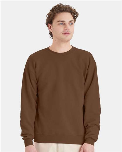 Hanes P160 Unisex EcoSmart? Crewneck Sweatshirt - Front view