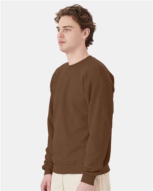 Hanes P160 Unisex EcoSmart? Crewneck Sweatshirt - Side view
