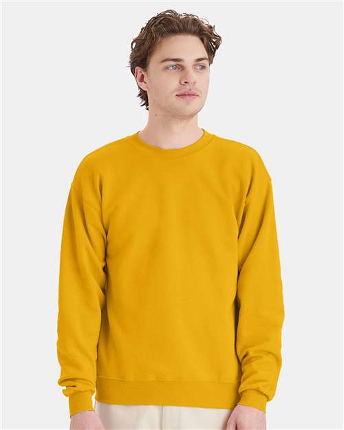 Hanes P160 Unisex EcoSmart? Crewneck Sweatshirt - Front view