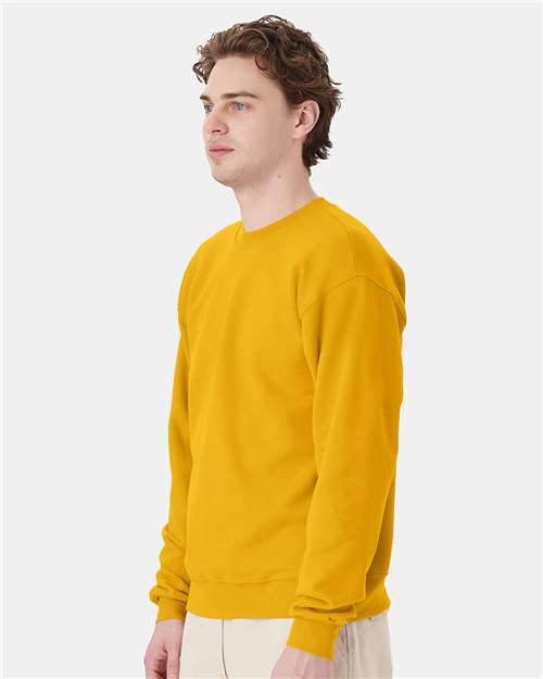 Hanes P160 Unisex EcoSmart? Crewneck Sweatshirt - Side view