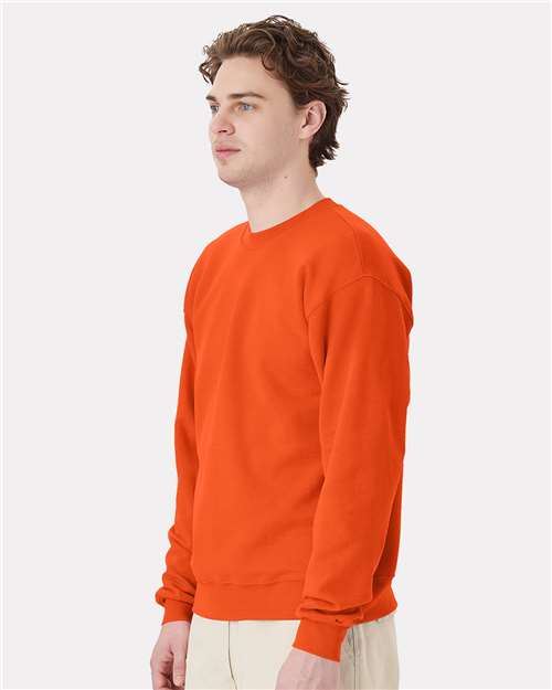 Hanes P160 Unisex EcoSmart? Crewneck Sweatshirt - Side view