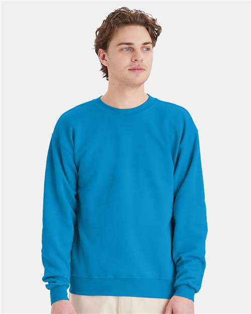 Hanes P160 Unisex EcoSmart? Crewneck Sweatshirt - Front view