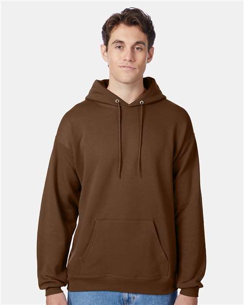 Hanes P170 Unisex EcoSmart? Hooded Sweatshirt - Front view