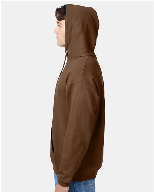Hanes P170 Unisex EcoSmart? Hooded Sweatshirt - Side view