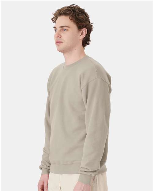 Hanes P160 Unisex EcoSmart? Crewneck Sweatshirt - Side view