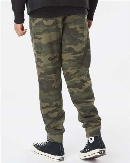 Independent Trading Co. IND20PNT Men's Midweight Fleece Sweatpants - Back view