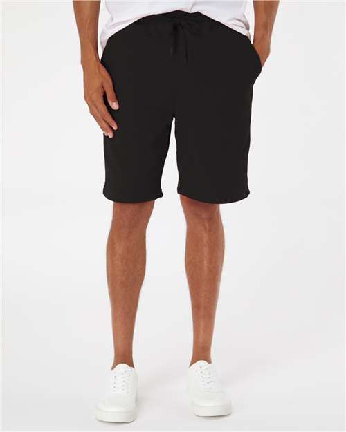 Independent Trading Co. IND20SRT Men's Midweight Fleece Shorts - Front view