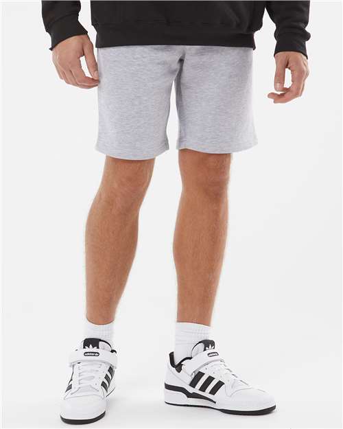 Independent Trading Co. IND20SRT Men's Midweight Fleece Shorts - Front view