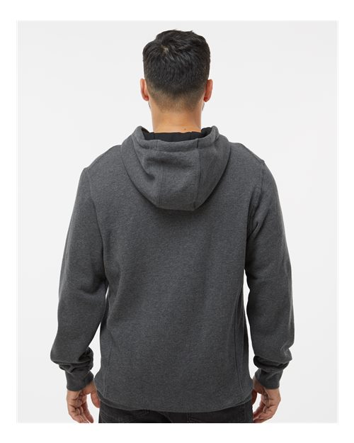 DRI DUCK 7035 Men's Woodland Fleece Hooded Pullover - Back view