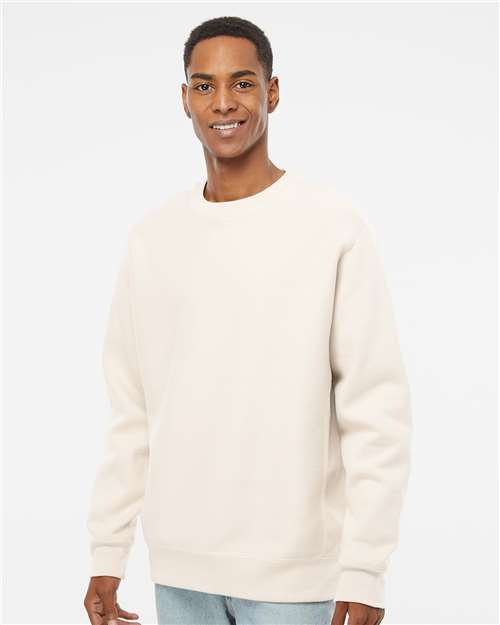 Independent Trading Co. IND5000C Unisex Legend Premium Heavyweight Cross-Grain Crewneck Sweatshirt - Front view