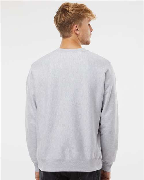 Independent Trading Co. IND5000C Unisex Legend Premium Heavyweight Cross-Grain Crewneck Sweatshirt - Back view