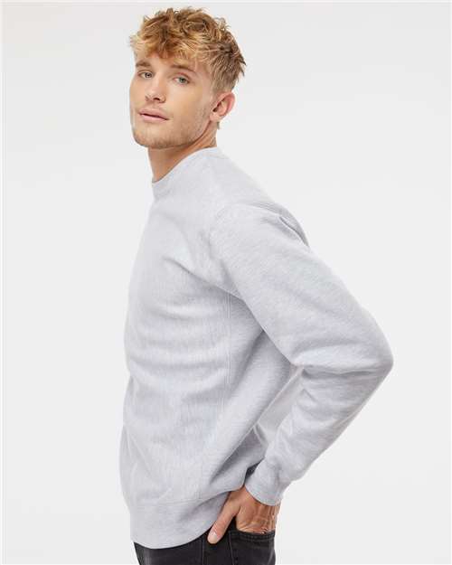 Independent Trading Co. IND5000C Unisex Legend Premium Heavyweight Cross-Grain Crewneck Sweatshirt - Side view