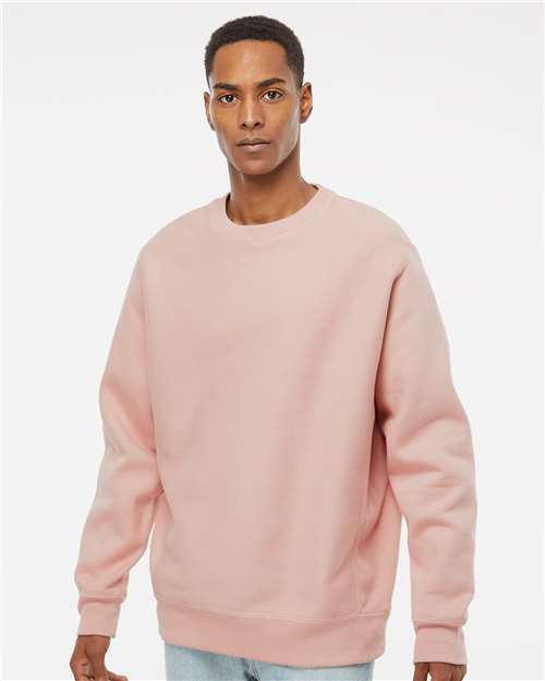 Independent Trading Co. IND5000C Unisex Legend Premium Heavyweight Cross-Grain Crewneck Sweatshirt - Front view