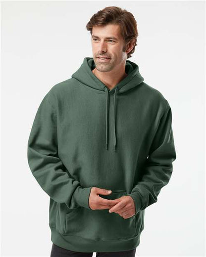 Independent Trading Co. IND5000P Unisex Legend Premium Heavyweight Cross-Grain Hooded Sweatshirt - Front view