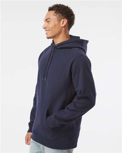 Independent Trading Co. IND5000P Unisex Legend Premium Heavyweight Cross-Grain Hooded Sweatshirt - Side view