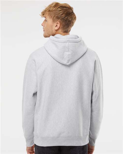 Independent Trading Co. IND5000P Unisex Legend Premium Heavyweight Cross-Grain Hooded Sweatshirt - Back view