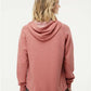 Independent Trading Co. PRM2500Z Women's California Wave Wash Full-Zip Hooded Sweatshirt - Back view