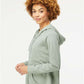 Independent Trading Co. PRM2500Z Women's California Wave Wash Full-Zip Hooded Sweatshirt - Side view