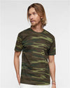 Code Five 3907 Unisex Camo Tee - Front view