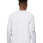 BELLA  CANVAS 3901 Unisex Sponge Fleece Raglan Crewneck Sweatshirt - Back view