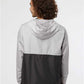 Independent Trading Co. EXP54LWP Unisex Lightweight Quarter-Zip Windbreaker Pullover Jacket - Back view