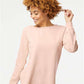 Independent Trading Co. PRM2000 Women's California Wave Wash Crewneck Sweatshirt - Front view