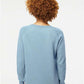 Independent Trading Co. PRM2000 Women's California Wave Wash Crewneck Sweatshirt - Back view