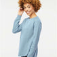 Independent Trading Co. PRM2000 Women's California Wave Wash Crewneck Sweatshirt - Side view