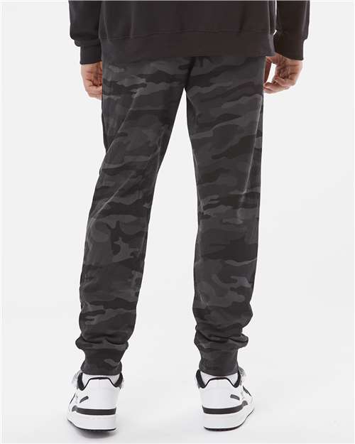 Independent Trading Co. IND20PNT Men's Midweight Fleece Sweatpants - Back view