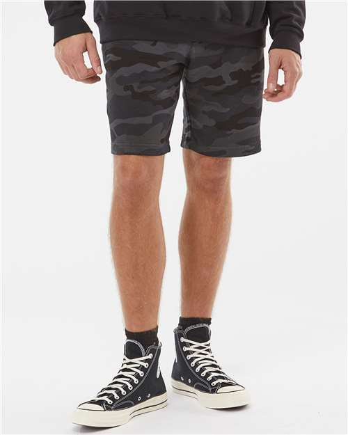 Independent Trading Co. IND20SRT Men's Midweight Fleece Shorts - Front view