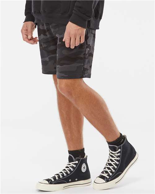 Independent Trading Co. IND20SRT Men's Midweight Fleece Shorts - Side view