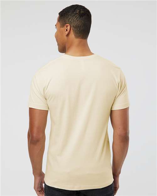 LAT 6901 Women's Eco Revive? Three-Season Triblend Fleece Full-Zip Hooded Sweatshirt - Back view