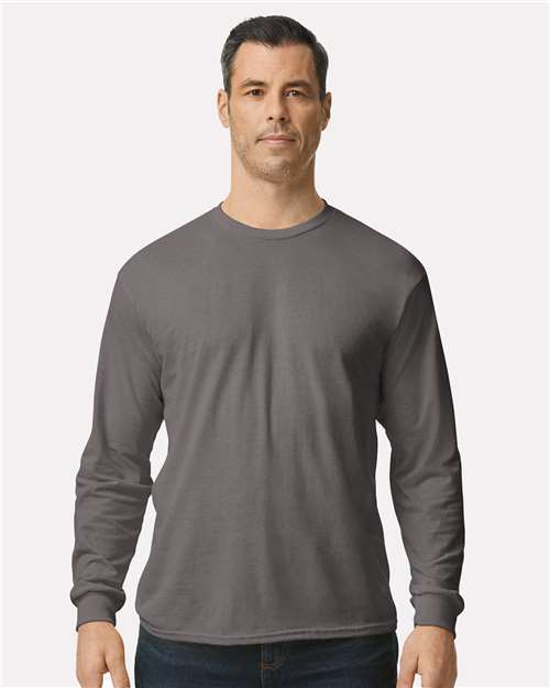Gildan 5400 Unisex Heavy Cotton? Long Sleeve T-Shirt - Front view