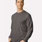 Gildan 5400 Unisex Heavy Cotton? Long Sleeve T-Shirt - Side view