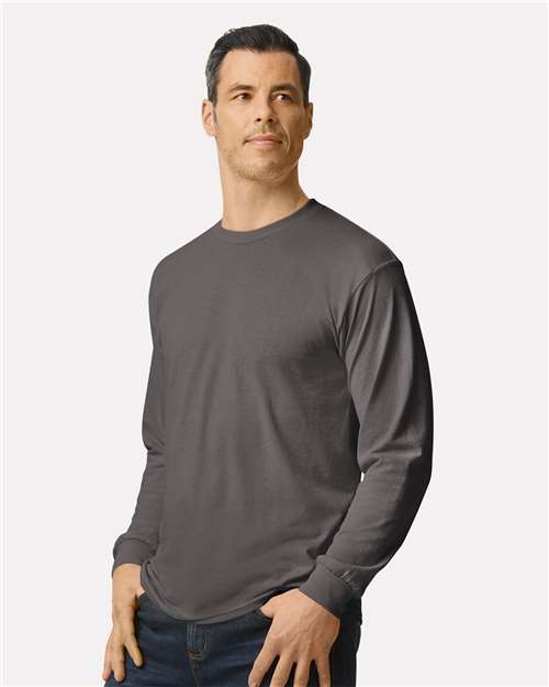 Gildan 5400 Unisex Heavy Cotton? Long Sleeve T-Shirt - Side view