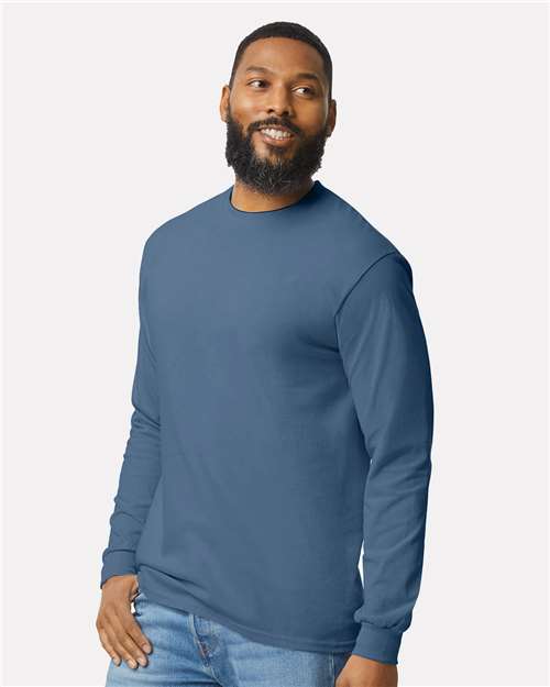 Gildan 5400 Unisex Heavy Cotton? Long Sleeve T-Shirt - Side view