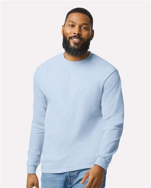 Gildan 5400 Unisex Heavy Cotton? Long Sleeve T-Shirt - Side view