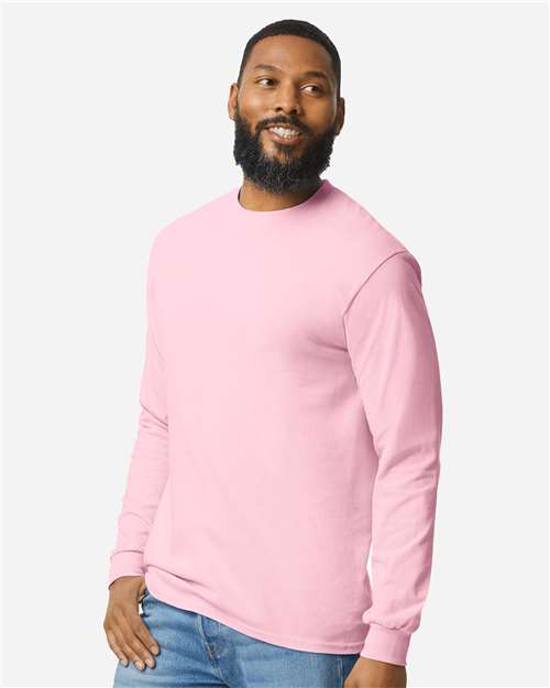 Gildan 5400 Unisex Heavy Cotton? Long Sleeve T-Shirt - Side view
