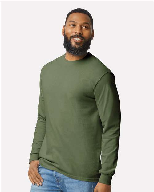 Gildan 5400 Unisex Heavy Cotton? Long Sleeve T-Shirt - Side view