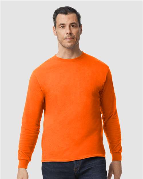 Gildan 5400 Unisex Heavy Cotton? Long Sleeve T-Shirt - Front view
