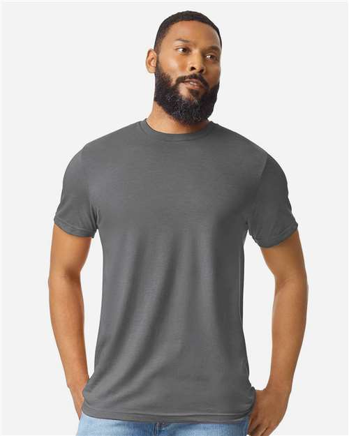 Gildan 64000CVC Unisex Softstyle? CVC T-Shirt - Front view