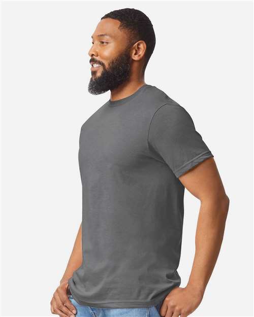 Gildan 64000CVC Unisex Softstyle? CVC T-Shirt - Side view