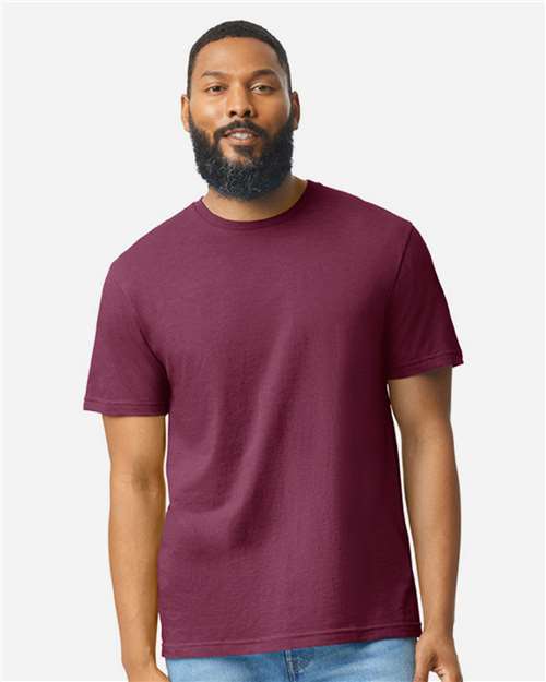 Gildan 64000CVC Unisex Softstyle? CVC T-Shirt - Front view