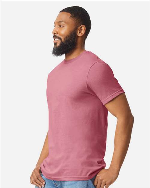 Gildan 64000CVC Unisex Softstyle? CVC T-Shirt - Side view
