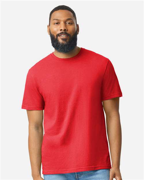 Gildan 64000CVC Unisex Softstyle? CVC T-Shirt - Front view