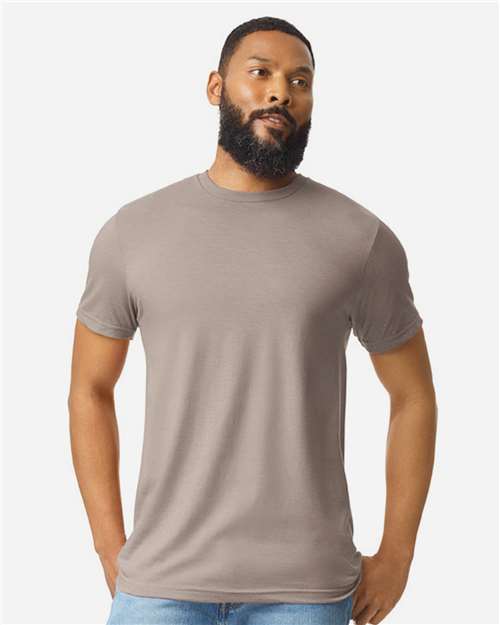Gildan 64000CVC Unisex Softstyle? CVC T-Shirt - Front view