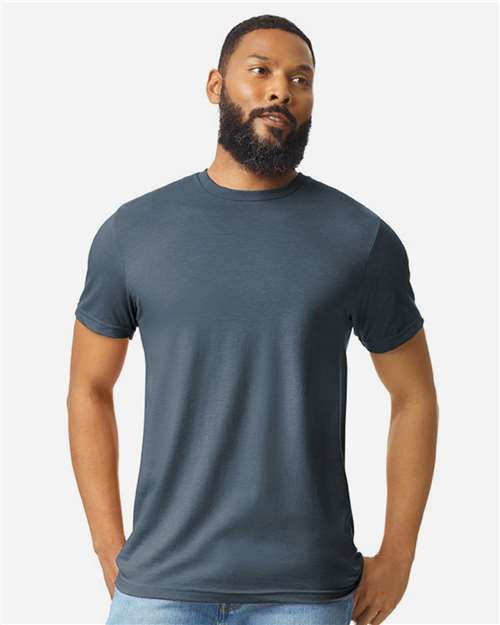 Gildan 64000CVC Unisex Softstyle? CVC T-Shirt - Front view