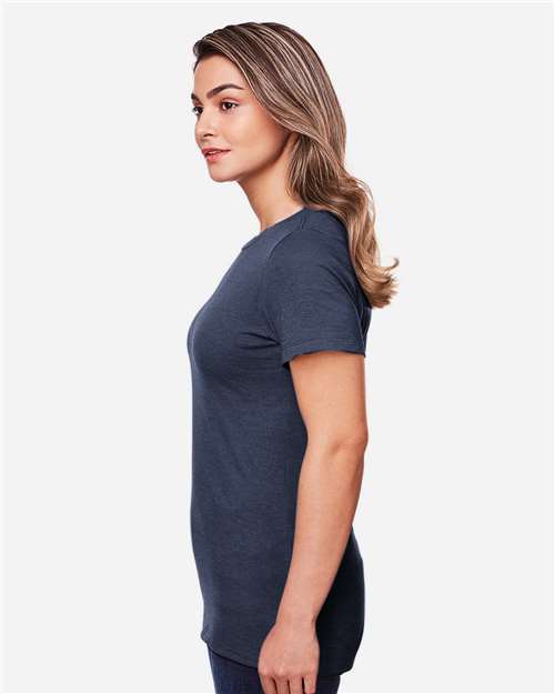 Gildan 64001LCVC Women's Softstyle? CVC T-Shirt - Side view