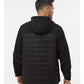 DRI DUCK 5324 Men's Pinnacle Soft Shell Puffer Jacket - Back view