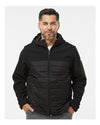 DRI DUCK 5324 Men's Pinnacle Soft Shell Puffer Jacket - Front view